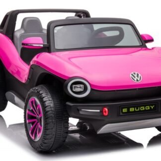VENTA Coche eléctrico infantil 12v Volkswagen E-BUGGY ROSA-PINK, 2 PLAZAS - INDA669-AT0
